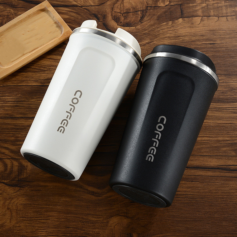380ml/510ml Stainless Steel Coffee Thermos Mug Portable Car Vacuum