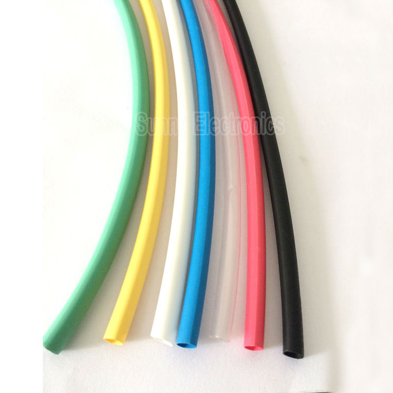 Shrink Tubing with Glue 3:1 Black Diameter 8 mm price for 1 metres 