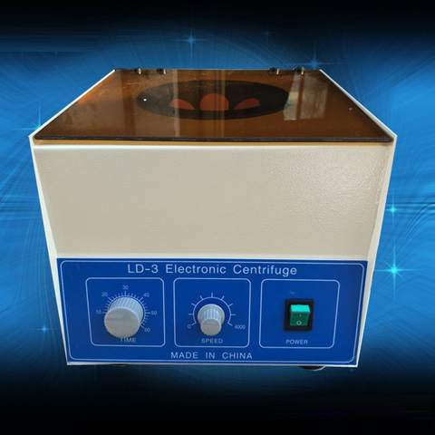 LD3 Laboratory Centrifuge 110V 220V 50ML*6pcs Tubes 4000rpm 2770g blood prp centrifuge Centrifugal Machine Centrifuge Laboratory ► Photo 1/5