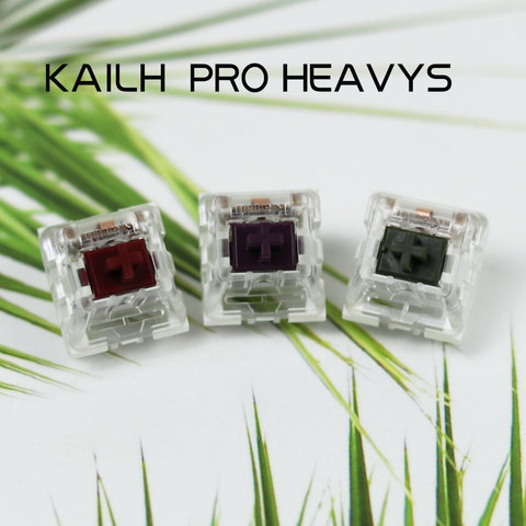 Kailh Pro Heavys switch Mechanical keyboard Berry  Plum Sage  70g 3pin  SMD ► Photo 1/6