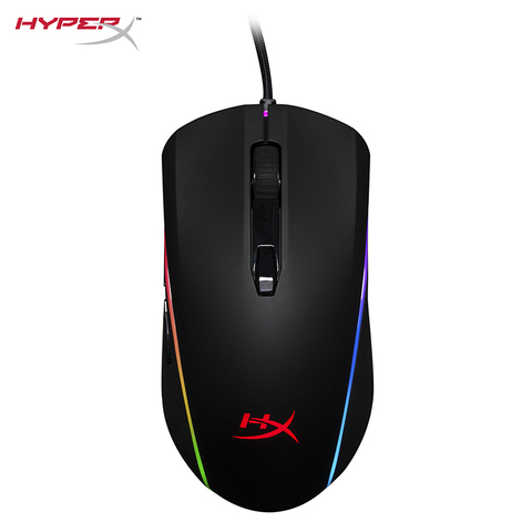 HyperX Pulsefire Surge High precision professional gaming mouse 360 degree RGB light effect electric player Mice HX-MC002B ► Photo 1/6