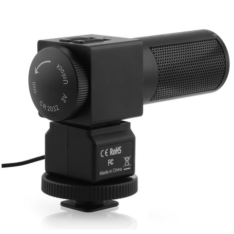 Takstar SGC-698 Stereo Microphone Camera Microphone for Nikon Canon DSLR Camera DV Camcorder Photography interview recording ► Photo 1/6