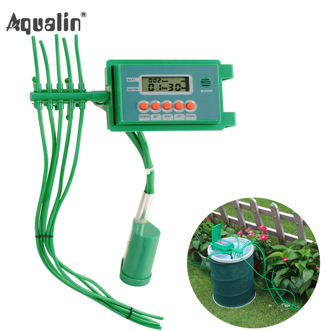 Garden Automatic Pump Drip Irrigation Watering Kits System Sprinkler with Smart Water Timer Controller for Bonsai, Plant #22022A ► Photo 1/5