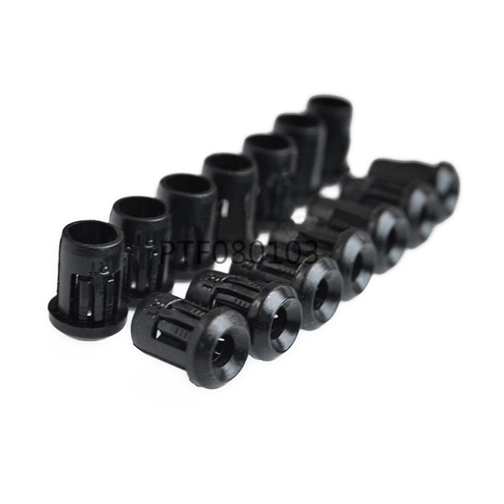 3mm 50Pcs Plastic Black Lamp Socket Diode Holder Clip Bezel Mount 3mm LED Holders Panel Display