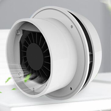 Trailer roof Air Ventilation Mini Vent fan with low noise Round vent for RV Caravan with strong wind 12V ► Photo 1/4