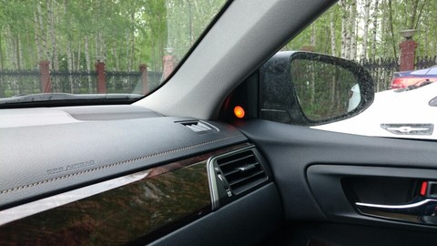 12 V BSD BSM microwave sensor blind spot mirror radar detection w lane change warning security Blind Spot Detect Alarm for car ► Photo 1/6