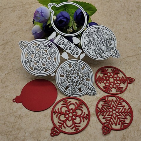 Christmas bell snowball Metal Cutting Dies For DIY Scrapbooking Album Embossing Paper Cards Decorative Crafts ► Photo 1/3