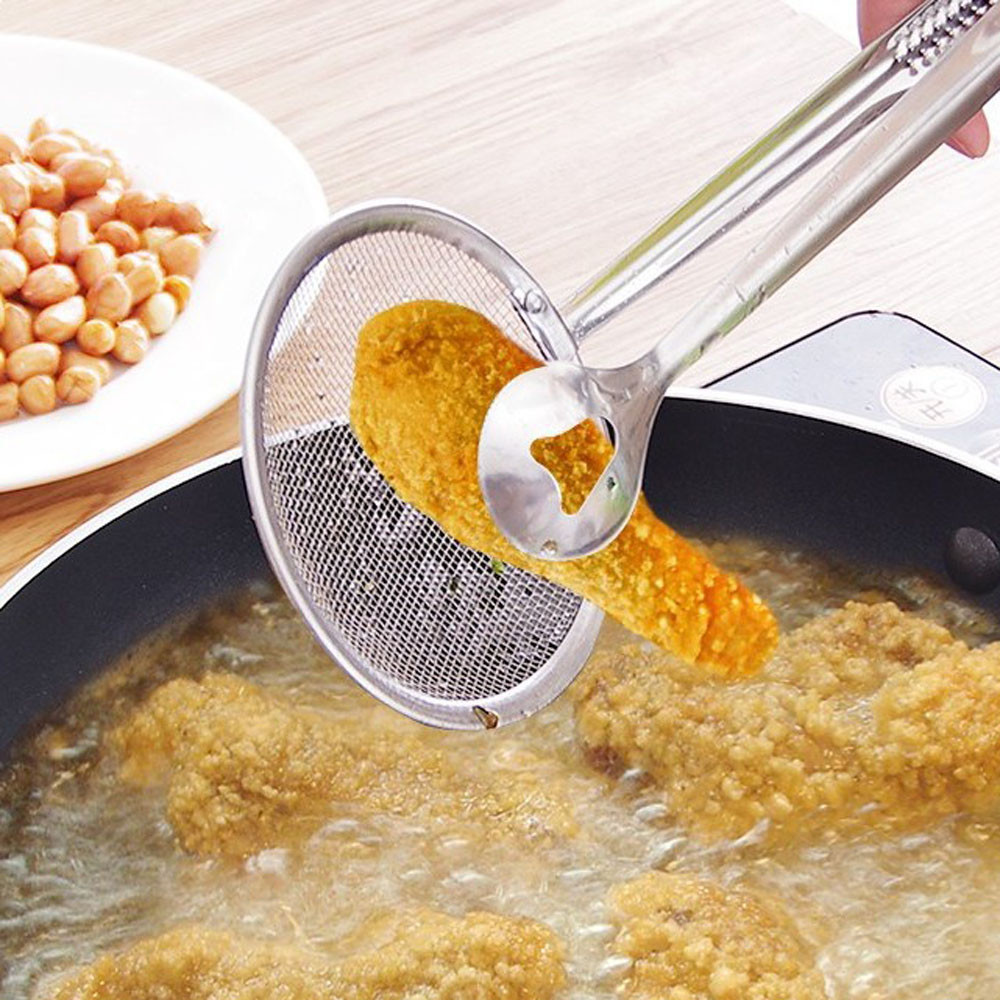Multifunctional Spoon Potato Garlic Press Colander Cooking Kitchen Tools *Z