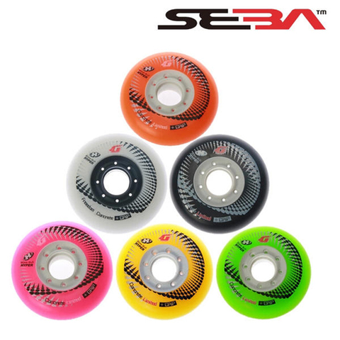 [100% Original] 4 Pcs SEBA Hyper +G GRIP Concrete 84A Inline Skates Wheel For SEBA IGOR KSJ RB Roller Skate FSK Slalom Braking ► Photo 1/6