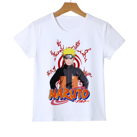 Summer Childrens/Youth Kakashi Anime Naruto T Shirt Boy Girl Baby