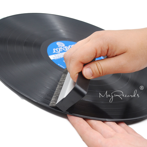 Professional Vinyl Record Brush Portable Anti-Static Carbon Fiber Record Brush ► Photo 1/4