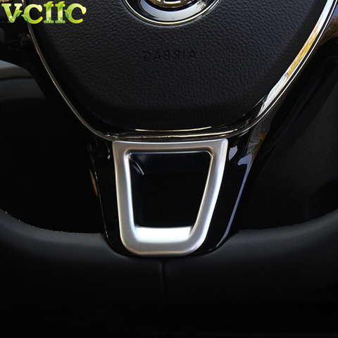 Car Styling Steering Wheel Sticker Accessories For Volkswagen GOLF 7 GTi MK7 POLO 2014 2015 Passat B7 2015 B8 Jetta MK6 2015 ► Photo 1/4