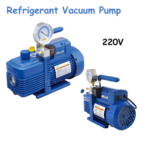 220V 180W V-i120SV New Refrigerant Vacuum Pump Air Conditioning Pump Vacuum Pump For R410A, R407C, R134a, R12, R22 ► Photo 1/5