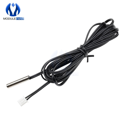 W1209 200CM 2m Waterproof NTC 10K 1% 3950 Thermistor Accuracy Temperature Sensor Wire Cable Probe For Arduino ► Photo 1/6