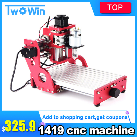CNC 1419,CNC Machine,metal engraving cutting machine,aluminum copper wood pvc pcb Carving machine,cnc router ► Photo 1/6