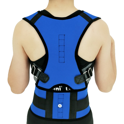 Women Men Corrector Postura Back-Support Bandage Shoulder Corset Back Support Posture Correction Belt ► Photo 1/6