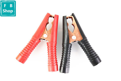 Hot Car Alligator Clips Battery Clamps Crocodile Clip 100A Red and Black ► Photo 1/6