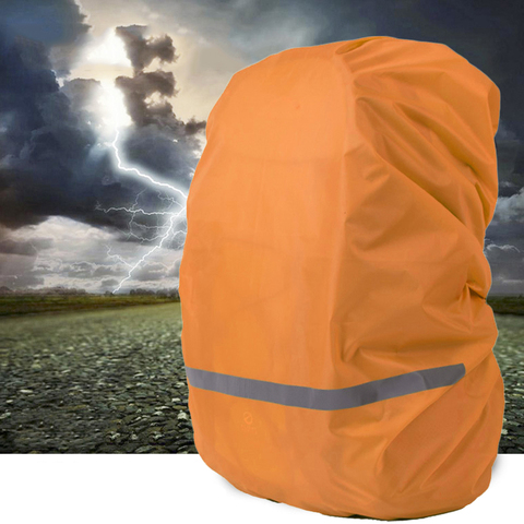 High Rating Reflective Light Raincoat Backpack Rain Cover Waterproof Rain Poncho Ultralight Shoulder Bag Backpack Raincoat ► Photo 1/6