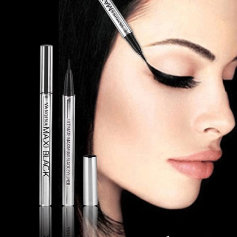 1PC Professional Women Ultimate Black Liquid Eyeliner Long-lasting Waterproof Quick-dry Eye Liner Pencil Pen Makeup Beauty Tools ► Photo 1/6