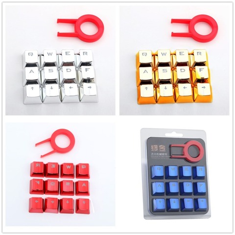 Keyboard Key Cap Set FPS MOBA Gaming Keycaps For Cherry MX Mechanical Keyboard WASD Buttons with Key Puller Bi-color Keycaps Kit ► Photo 1/6