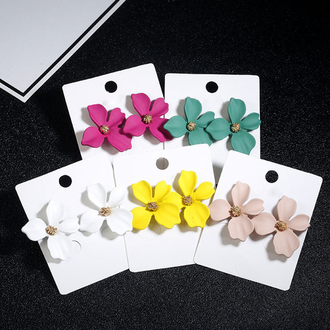 Korean Cute Small flower Stud Earrings For women fresh and sweet Statement Earring Girl 2022 Fashion Jewelry ► Photo 1/6