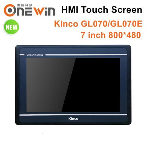 Kinco GL070 GL070E HMI Touch Screen 7 inch 800*480 Ethernet 1 USB Host new Human Machine Interface upgrade MT4434TE MT4434T ► Photo 1/5