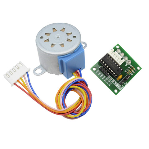 Smart Electronics 28BYJ-48 12V 4 Phase DC Gear Stepper Motor + ULN2003 Driver Board for arduino DIY Kit ► Photo 1/5