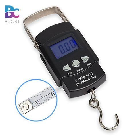 BECBI 10kg x 5g Electronic Hand Scale For Fishing Weight Luggage Scale  Digital Travel Hanging Hook Scale - Price history & Review, AliExpress  Seller - BECBI Scale Store