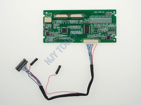 Free shipping LVDS to TTL Converter Board HCR-TCON V3 TCON Board 20 Pin to Dual 30 Pin Convert ► Photo 1/1