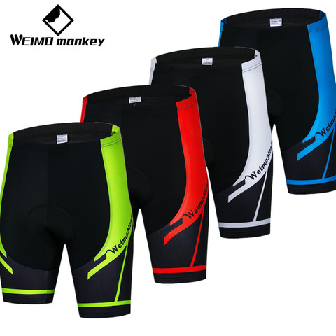 2022 Cycling shorts Men's Bike Short Padded pro Team MTB clothing bicycle Bottom Road youth Green Red mountain shorts Breathable ► Photo 1/6