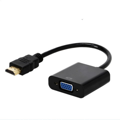 1080P HDMI to VGA Adapter Digital to Analog Converter Cable For Xbox PS4 PC Laptop TV Box to Projector Displayer HDTV ► Photo 1/4