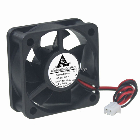 2PCS Gdstime DC 24V 50mm 5c 5020 50x50x20mm 2Pin Computer PC Cooler CPU Cooling Fan ► Photo 1/6