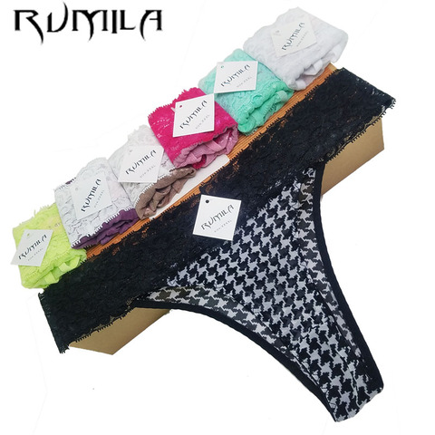 XXXXL 5color SEXY lace cotton Women Sexy Thongs G-string low-rise Underwear Panties Briefs lingerie bikini Ladies 1pcs ZX72 ► Photo 1/6