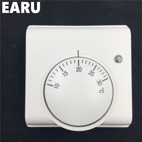 Free Shipping 220V Mechanical Gas Boiler Heating Thermostat For Gas Boiler Temperature Controller Thermoregulator Room Warm ► Photo 1/6