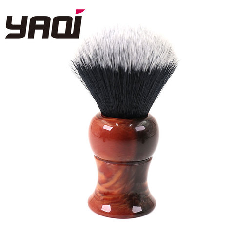 Yaqi Big Size 26mm men's Shaving Brush with Resin Handle Tuxedo Knot For Men ► Photo 1/3