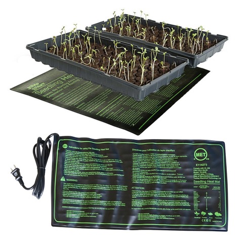 Seedling Heating Mat 50x25cm Waterproof Plant Seed Germination Propagation Clone Starter Pad 110V/220V Garden Supplies 1 Pc ► Photo 1/6