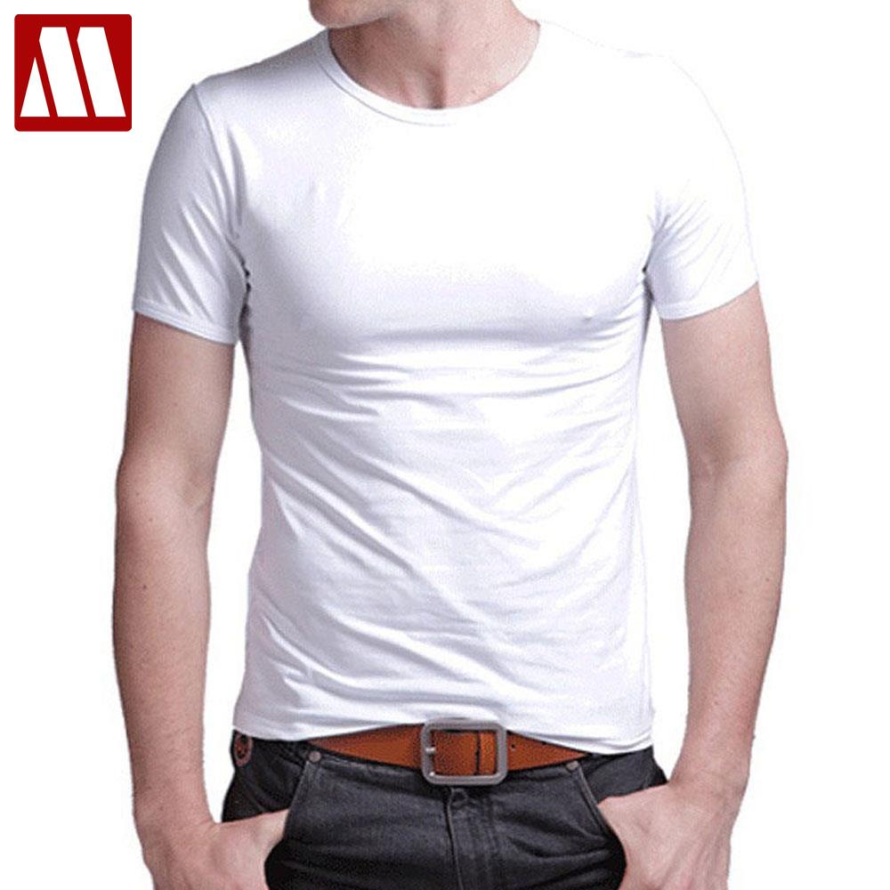 Men's Slim Fit O Neck Short Sleeve Muscle Tee T-shirt Tops Shirts Leisure Summer