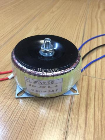 30VA Toroid Transformer double 12V 13V 14V 15V 16V 17V 18V 19V 20V 21V 22V 23V 24V 25V for choose ► Photo 1/1