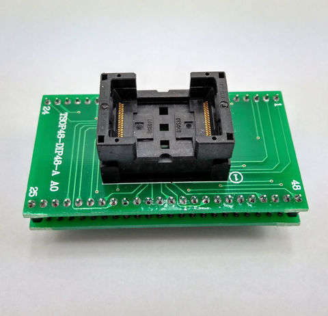 TSOP48 to DIP48 Socket Adapter TSOP48 TO DIP 48 TSOP 48 USB programmer ► Photo 1/1