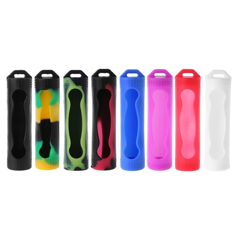 Silicone Sleeve Cover Case For 18650 Battery Protective Bag Pouch Battery Storage Box ► Photo 1/6