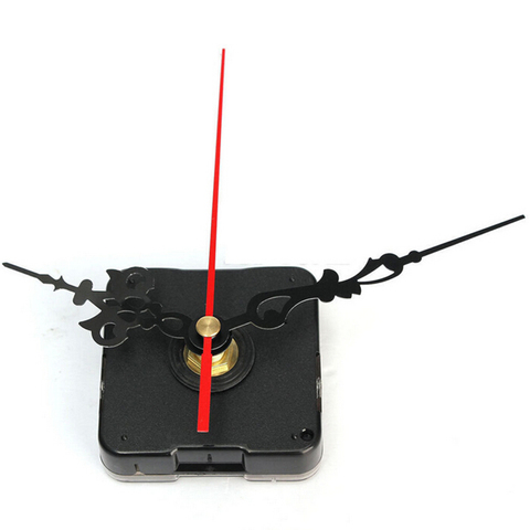 High Quality Quartz Clock Movement Mechanism Long Spindle Red Hands Repair DIY Kit Set Hot Selling ► Photo 1/5