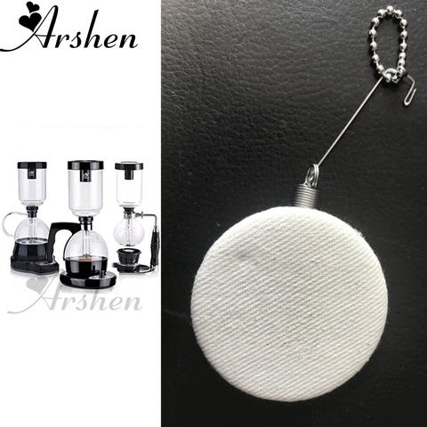 Arshen Reusable Syphon Coffee Cloth Filter Flannel Coffee Filter Use for Hario Yama Syphon Diguo Electric Siphon Coffee Maker ► Photo 1/6