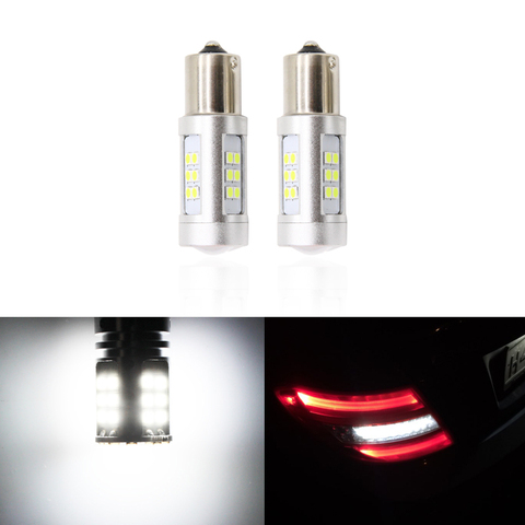 2x CANbus Led Rear Reverse Tail Backup Light Replacement Bulbs For Mercedes Benz W204 C Class 2007-2014 Car-Styling ► Photo 1/6
