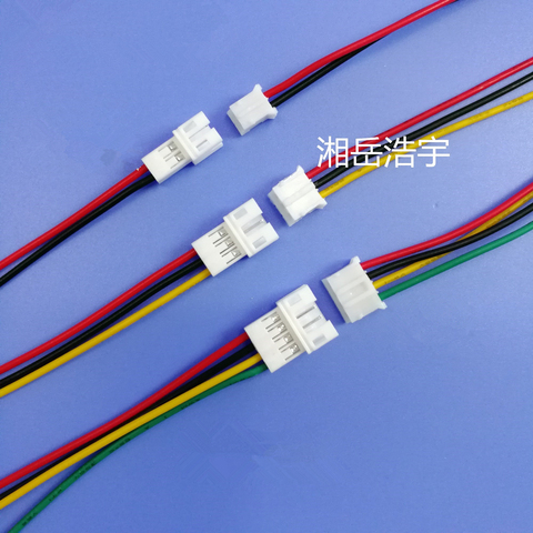 5Sets Mini Micro 2.0 PH Connector Male Female 2/3/4/5/6-Pin Plug With Wires Cables Socket 100MM 26AWG ► Photo 1/1