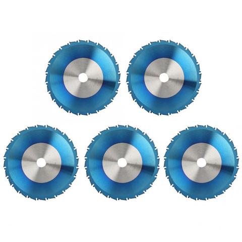 85*10/85*15mm Carbide Blue Plating Circular Saw Cutting Blade Disc for Wood Soft Metal Woodworking Cutting Tool ► Photo 1/6