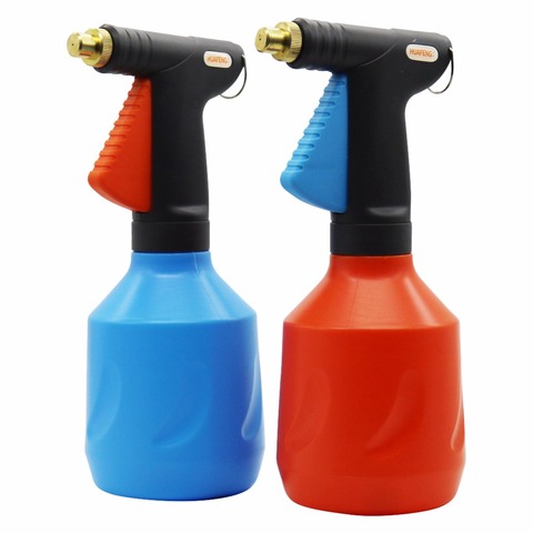 1Pc 680ML plastic Trigger sprayer Adjustable Copper nozzle Manual spray bottle Hand Pressure Air Compression Home Garden sprayer ► Photo 1/6