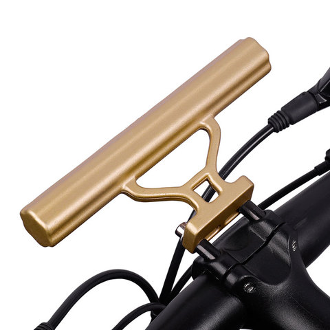 Deemount 15CM Bicycle Stem Extended Bracket Headlight Mount Bar Computer Holder Lamp Alloy Support Extender ► Photo 1/6