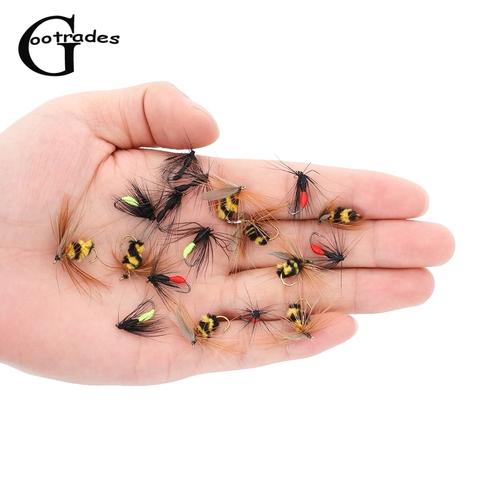 10Pcs Artificial Bee/Ant Fishing Lures Hook Bionic Bait Bumble Fishing Tackle #10 Insect Fly Trout Sea Soft Fishing Accessories ► Photo 1/6