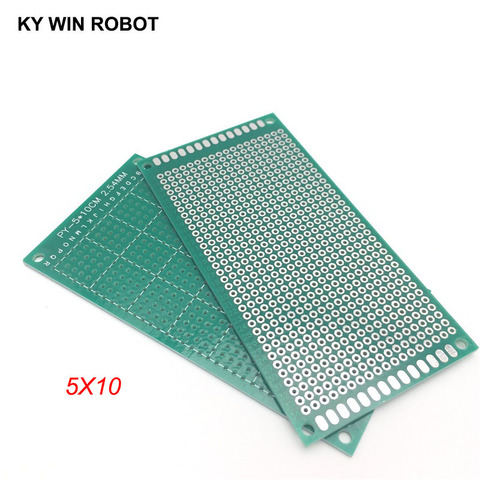 1pcs 5x10cm 50x100 mm Single Side Prototype PCB Universal Printed Circuit Board Protoboard For Arduino ► Photo 1/6