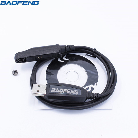 Baofeng Waterproof USB Programming Cable Driver CD For BaoFeng UV-XR UV-9R Plus A-58 GT-3WP UV-5S Waterproof Walkie Talkie ► Photo 1/6